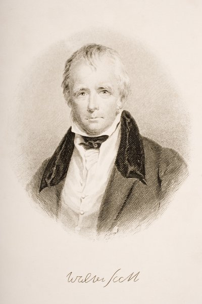 Sir Walter Scott (1771-1832) von English School